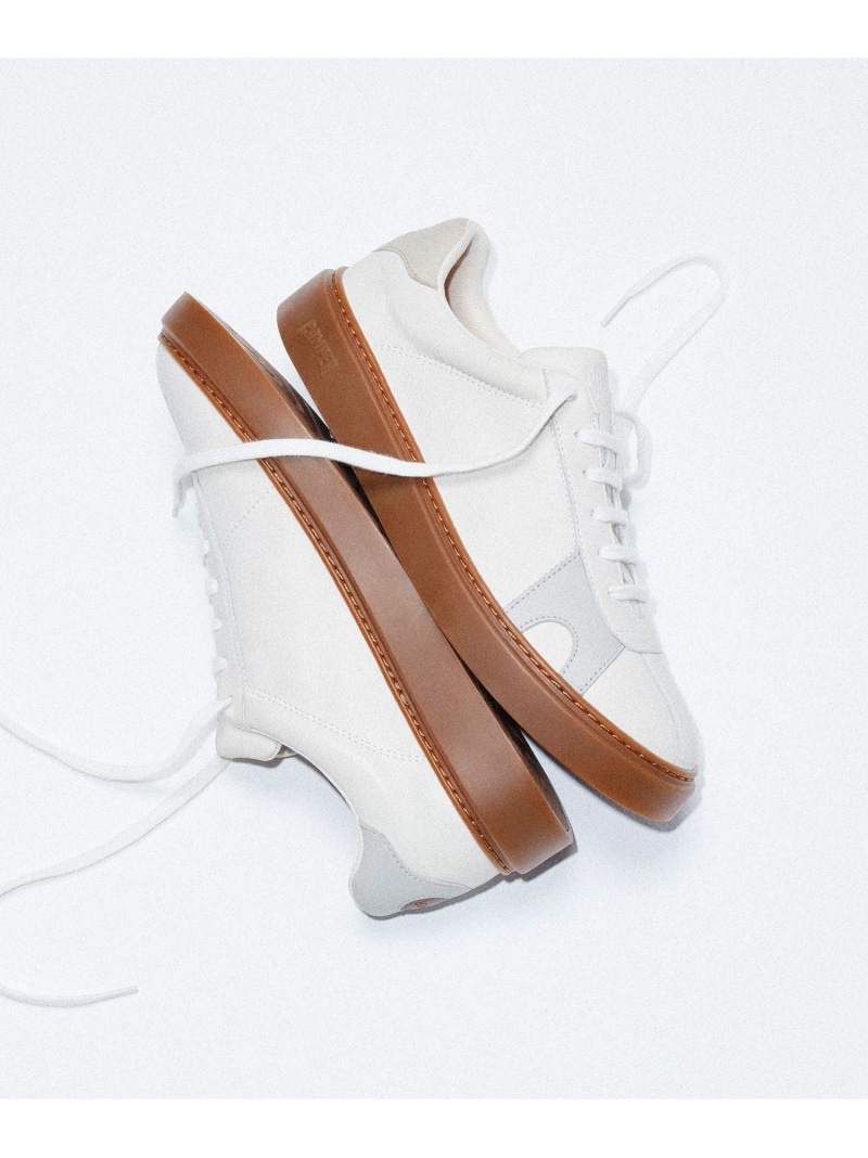 【SALE／10%OFF】CAMPER [カンペール] TWINS / レザースニーカー カンペール シューズ・靴 スニーカー ホワイト【RBA_E】【送料無料】｜ Fashion Men