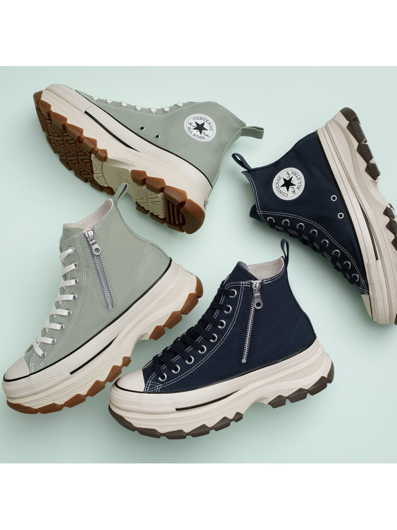 【SALE／30%OFF】CONVERSE 【堅苦しさ】オールスター トレックウエーブ Z HI 厚底 コンバース シューズ・靴 スニーカー 黒いこと【RBA_E】【貨物輸送無料】