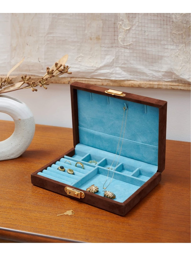 JOURNAL STANDARD FURNITURE JSF JEWELRY BOX A5 BR ジュエリーボックス ジャーナルスタンダードファニチャー インテリア・生活雑貨 収納用品・棚・ラック ブラウン【送料無料】