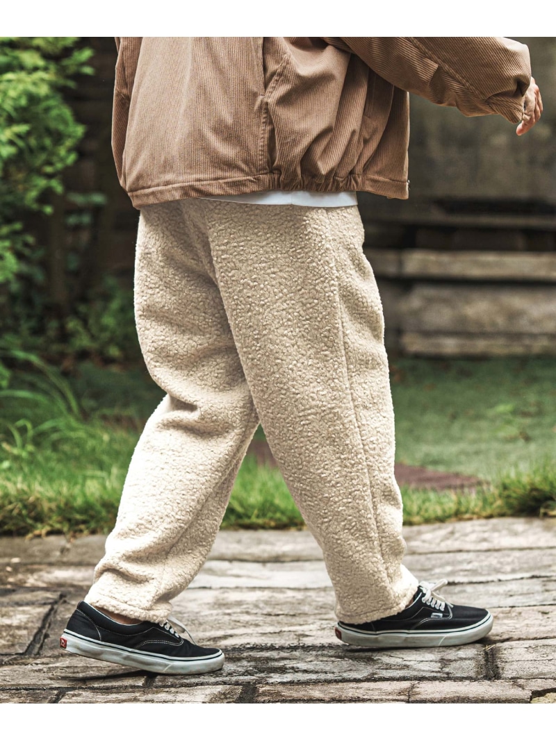 CAMBIO mp14016- Fleece Balloon Easy Pants バルーンイージーパンツ カンビオ パンツ その他のパンツ ベージュ ブラウン グレー【送料無料】