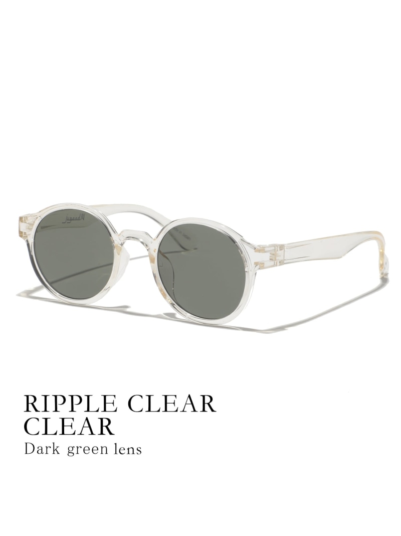 jugaad14 jugaad14/【RIPPLE】CLEAR clearフレーム サングラス セットアップセブン ファッション雑貨 サングラス【送料無料】｜ Fashion Men