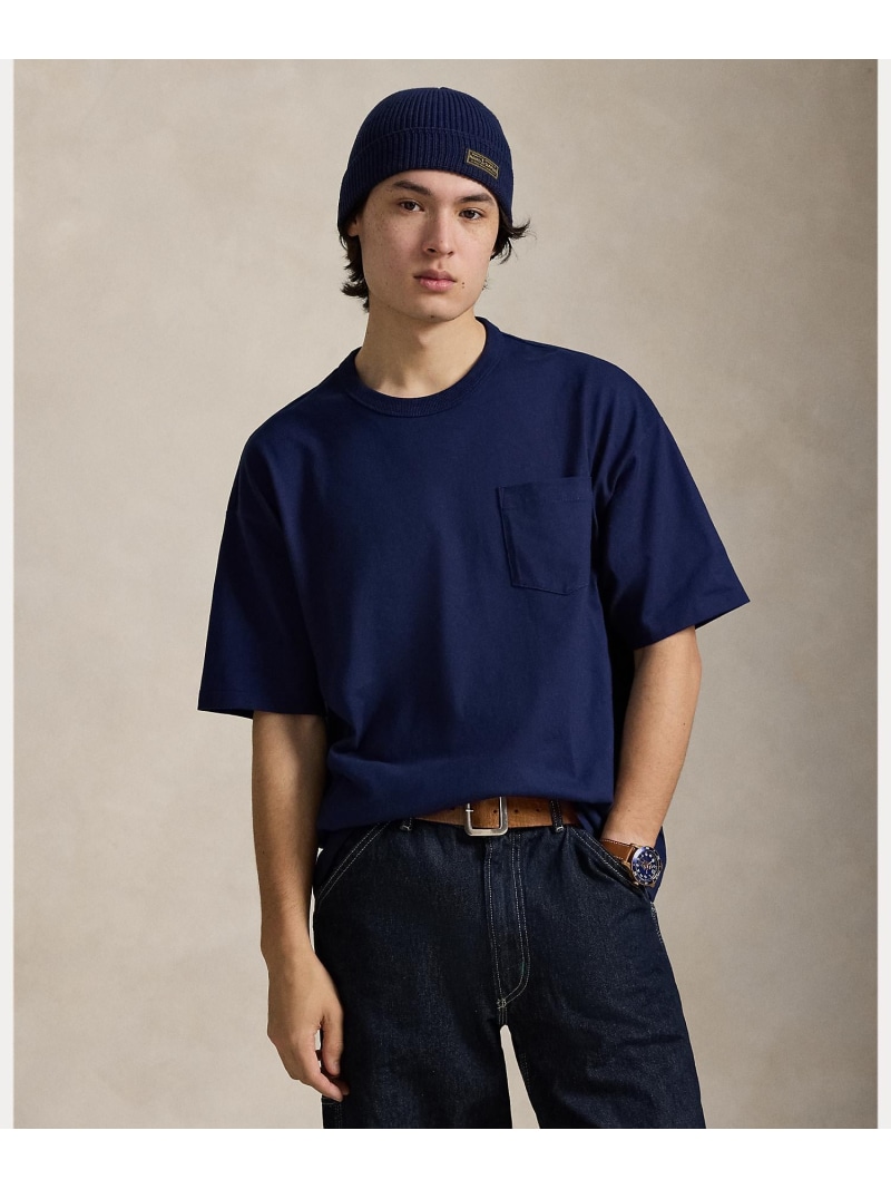POLO RALPH LAUREN ビッグ 相応う ヘビーウェイト プルオーバー プルオーバー ラルフローレン トップス カットソー・プルオーバー 米国海軍【貨物輸送無料】