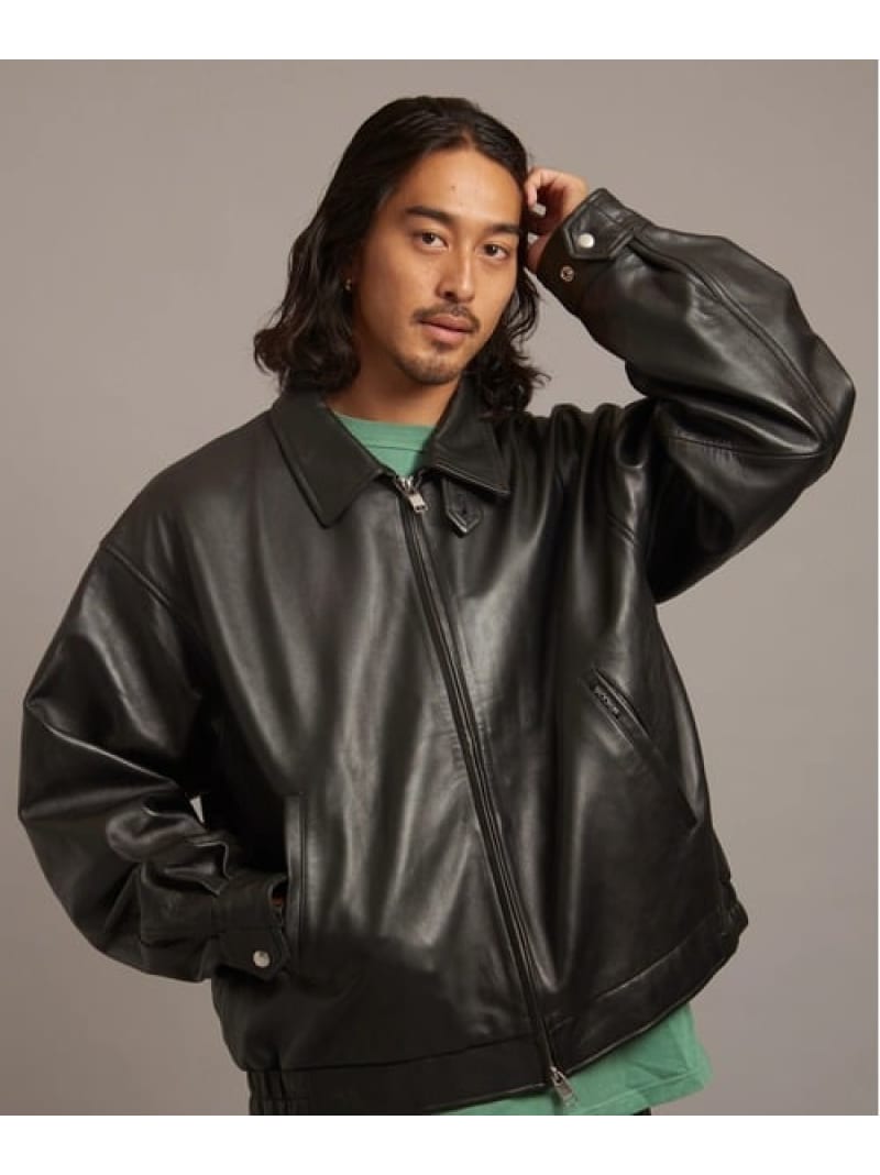 楽天市場】【SKOOKUM×JACKROSE】 LAMB LEATHER CAR COAT 2025(MENS