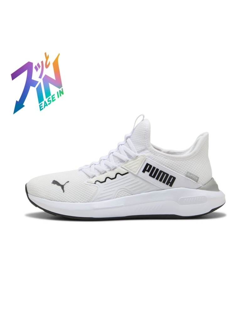 PUMA ユニ一発やる ソフトライド エンゾ 5 イーズイン 駈けっくらシューズ Softride Enzo 5 Slip Tech ピューマ シューズ・靴 スニーカー 白いこと【貨物輸送無料】