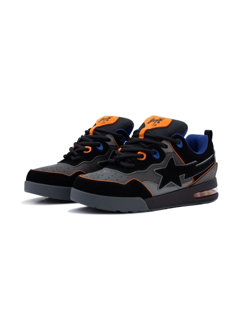 A BATHING APE BAPE FLIP STA #2 ア ベイシング エイプ シューズ・靴 スニーカー グレー ホワイト ブラック【送料無料】