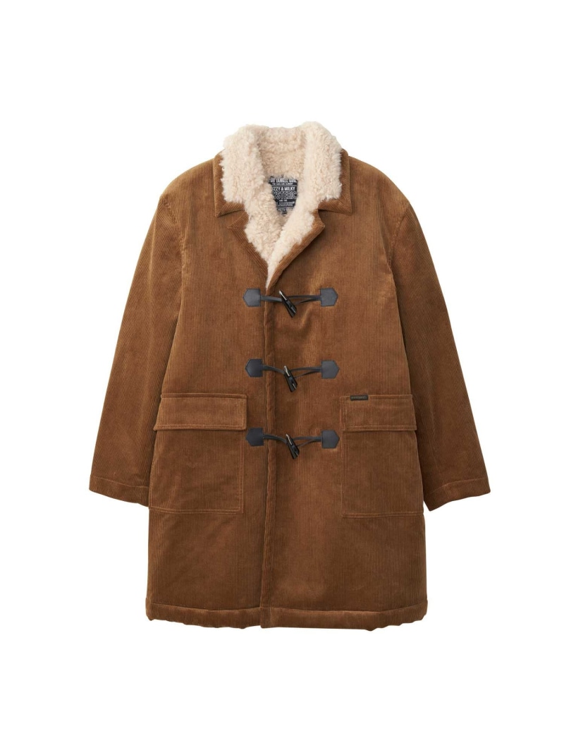 HYSTERIC GLAMOUR ランチコート ヒステリックグラマー ジャケット・アウター その他のジャケット・アウター ブラック ブラウン【送料無料】