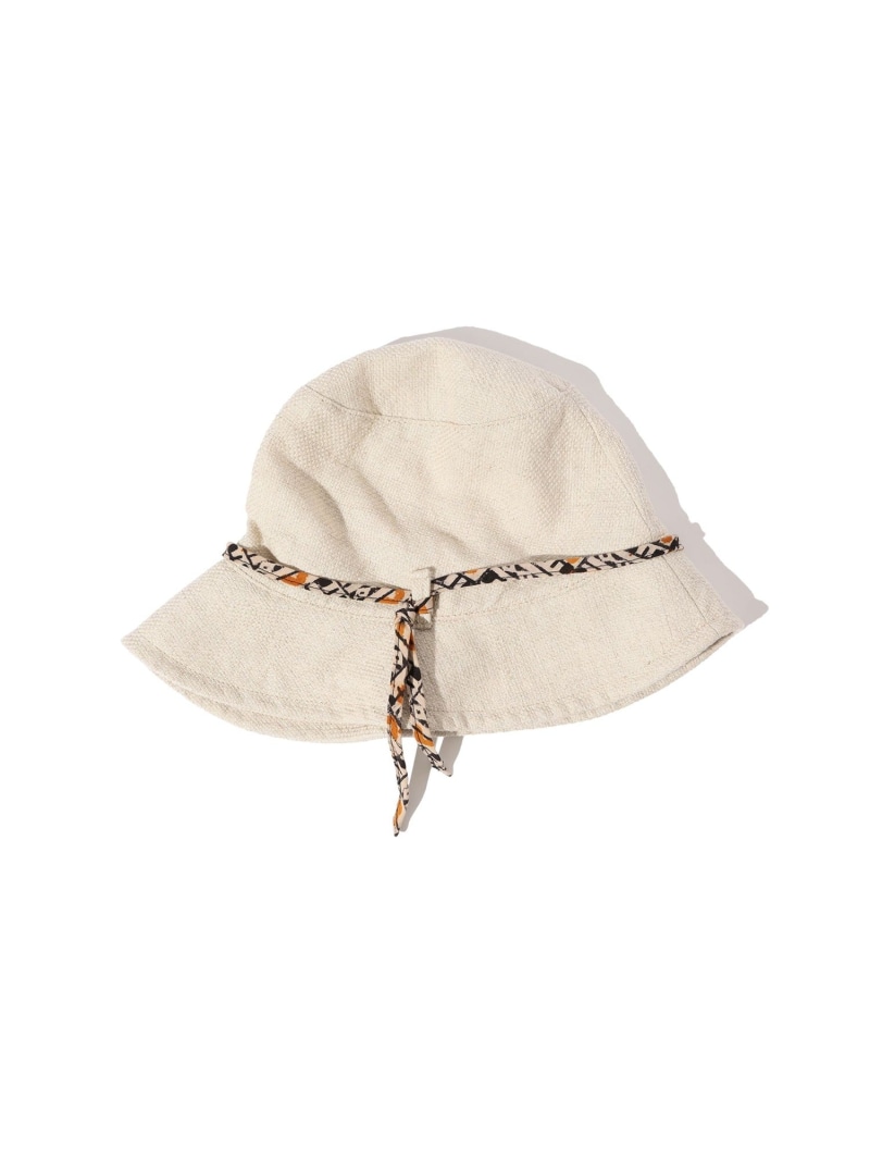 【SALE／30%OFF】BEAMS PLUS 【7/16新規値下げ】Travel Hat Linen COTTON ビームス メン 帽子 その他の帽子 ホワイト ネイビー【RBA_E】【送料無料】｜ Fashion Men