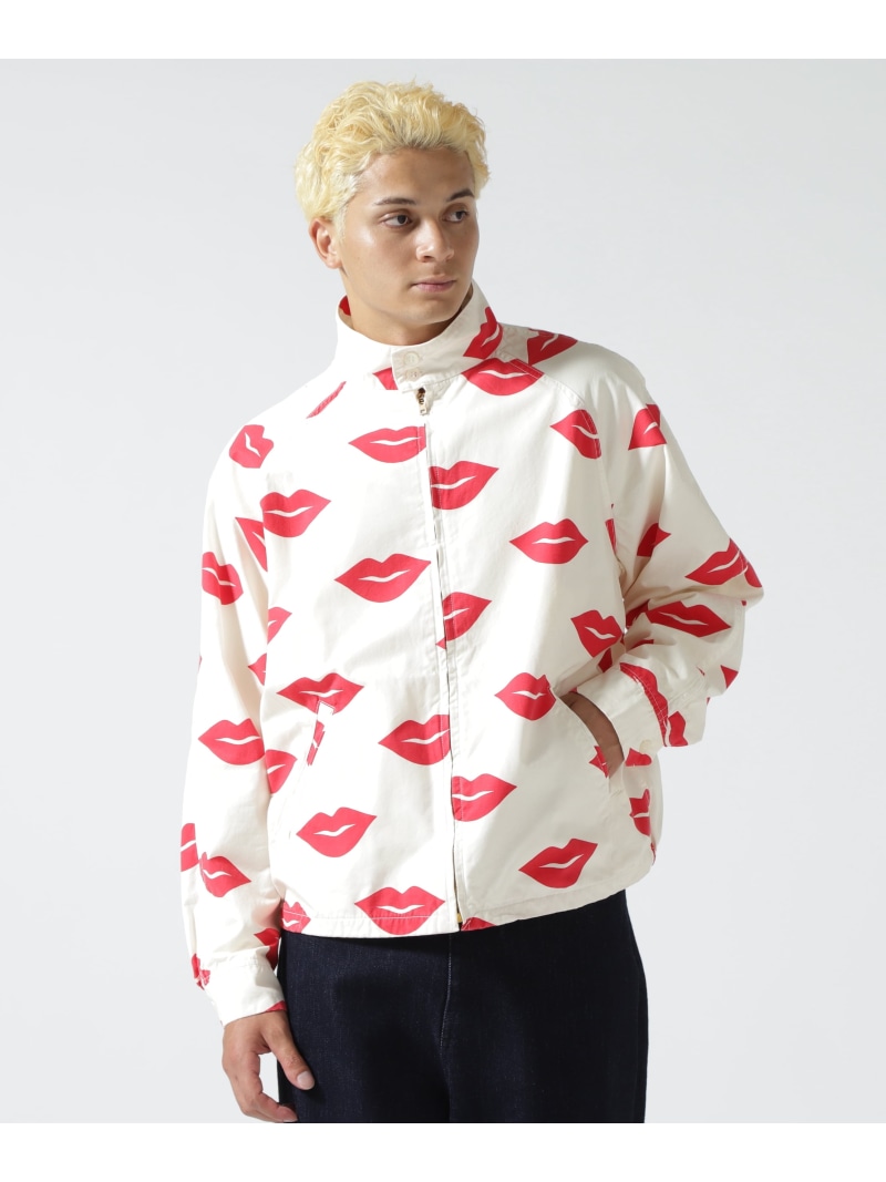 ROYAL FLASH SAINT MICHAEL/セントマイケル/SWING TOP LIP WHITE ロイヤルフラッシュ ジャケット・アウター ブルゾン・ジャンパー ホワイト【送料無料】