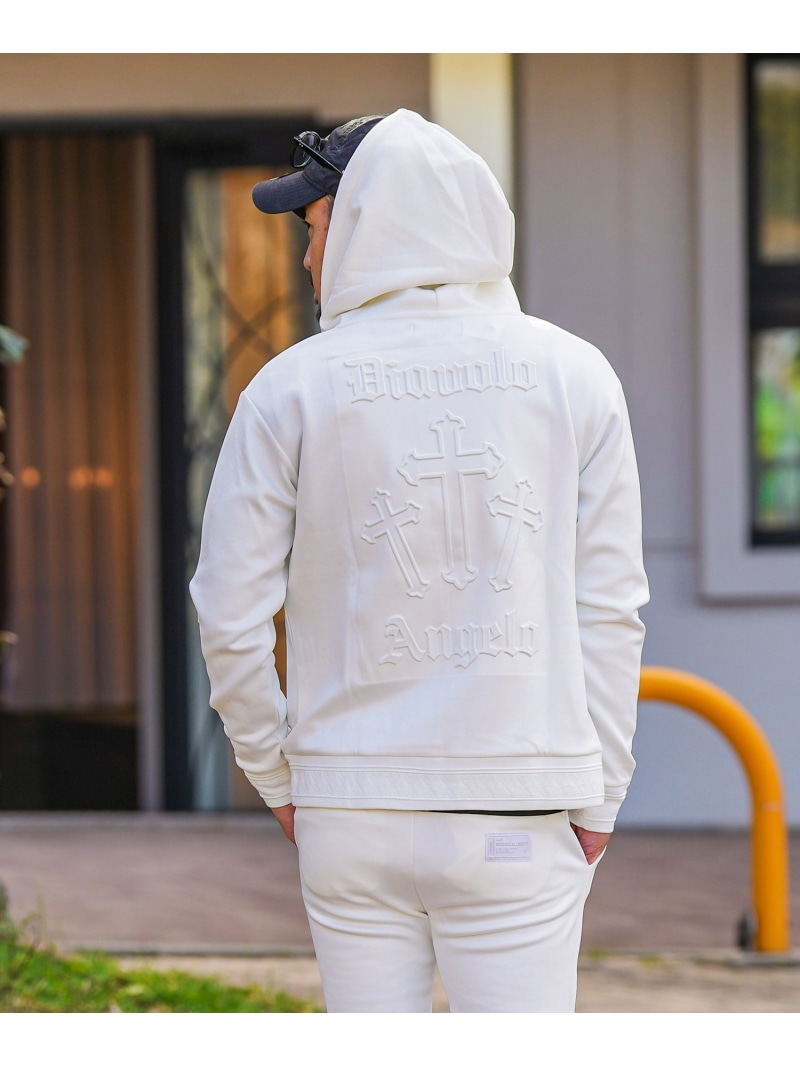 Retro Engine RTEG S/Cross Zip Hoodie アダムスジャグラー トップス パーカー・フーディー ブラック ホワイト【送料無料】