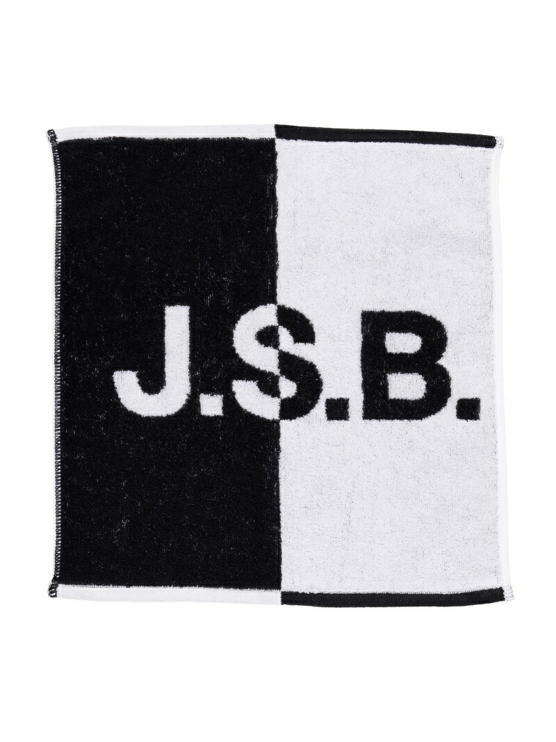 正規逆輸入品】 J.S.B. U Bicolor Logo Hand Towel バーチカルガレージ ファッショングッズ ハンカチ タオル ブラック  cloud.nout.am