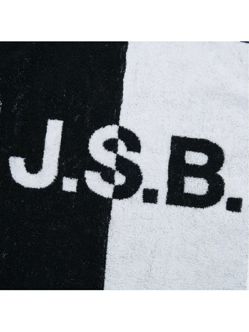 J S B U Bicolor バーチカルガレージ Towel ファッショングッズ Hand Logo