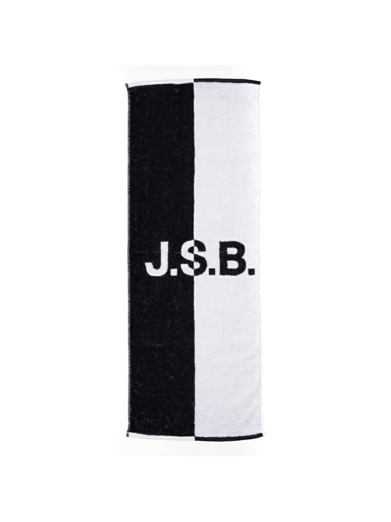 J S B U バーチカルガレージ ファッショングッズ Face Bicolor Logo Towel