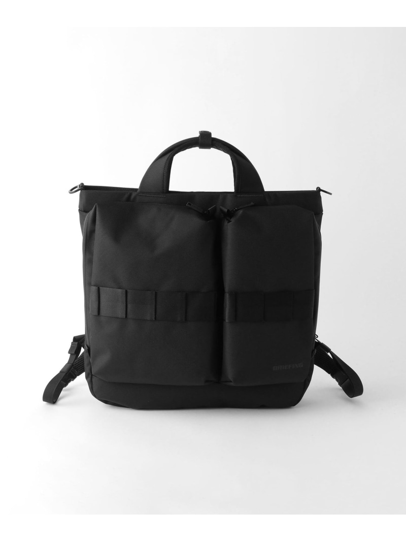 UNITED ARROWS green label relaxing BRIEFINGSW FLYERS HELMET BAG 安全帽御徒面子 ユナイテッドアローズ グリーンレーベルリラクシング 御徒面子 トートバッグ 黒いこと【貨物輸送無料】