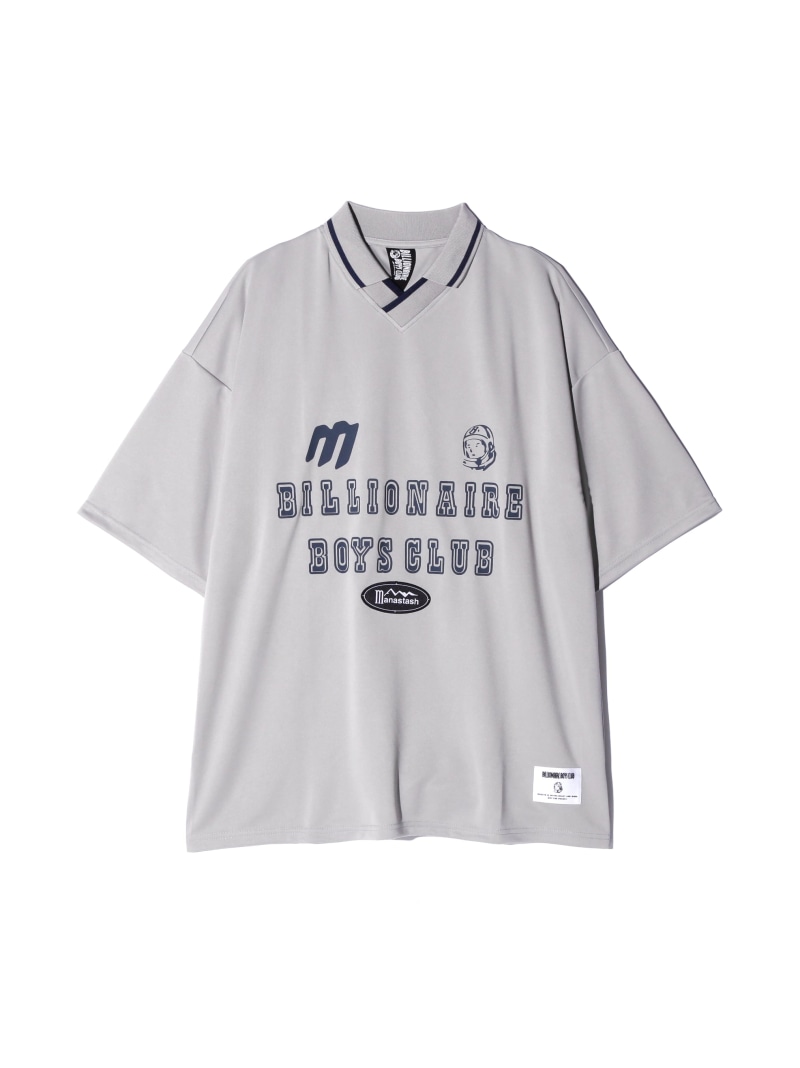 MANASTASH MANASTASHxBILLIONAIRE BOYS CLUB/ビリオネア・ボーイズ・クラブ/BBC MANA GAME SHIRT マナスタッシュ トップス カットソー・プルオーバー 米国海軍 薄墨色 黒いこと【貨物輸送無料】