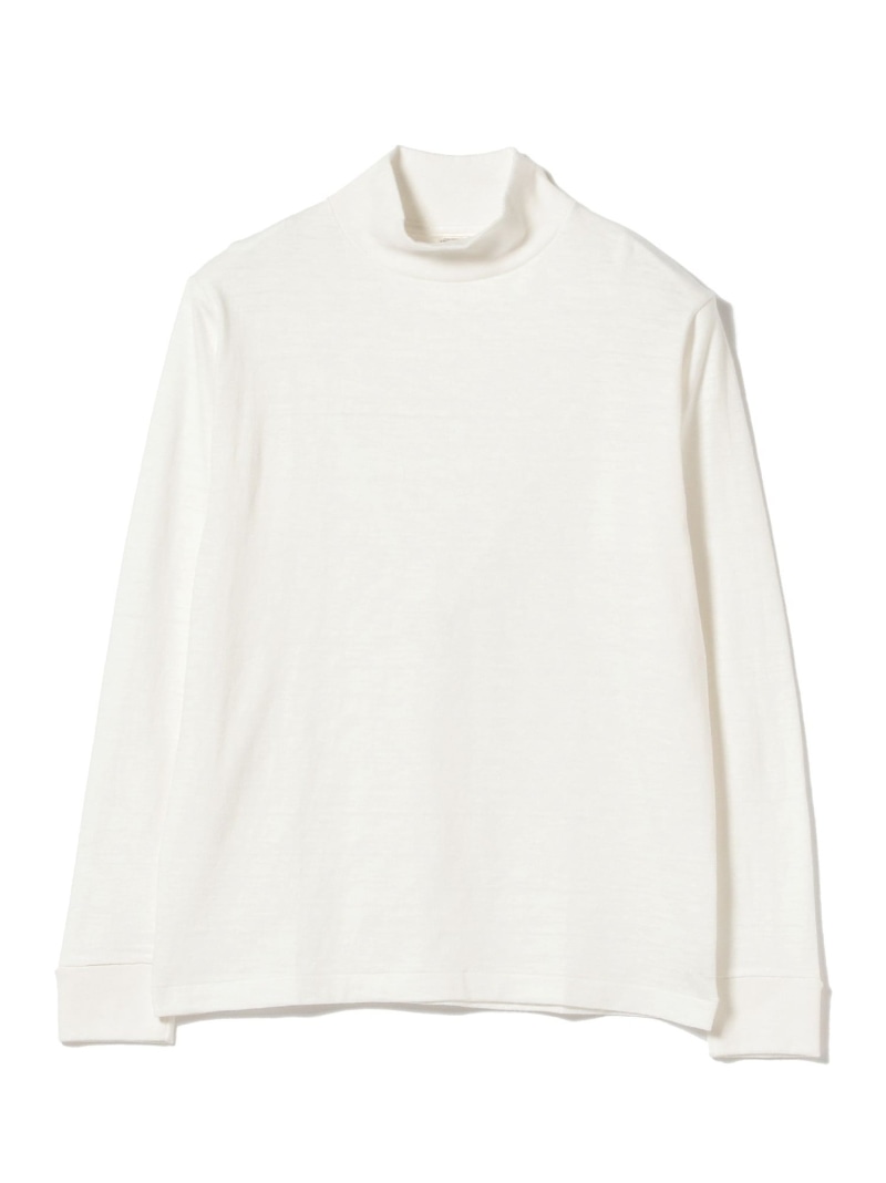 BEAMS PLUS WAREHOUSE \u0026 CO. / Lot 5910 Long Sleeve Hineck T Shirt ビームス メン トップス カットソー・ティーシャツ 白いこと 薄墨色【貨物輸送無料】