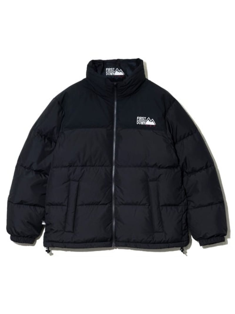 GSC MENS SELECT FIRST DOWN/ファーストダウン BUBBLE DOWN JKT MICROFT (MENS) ゴースローキャラバン ジャケット・アウター ダウンジャケット・ダウンベスト ブラック【送料無料】