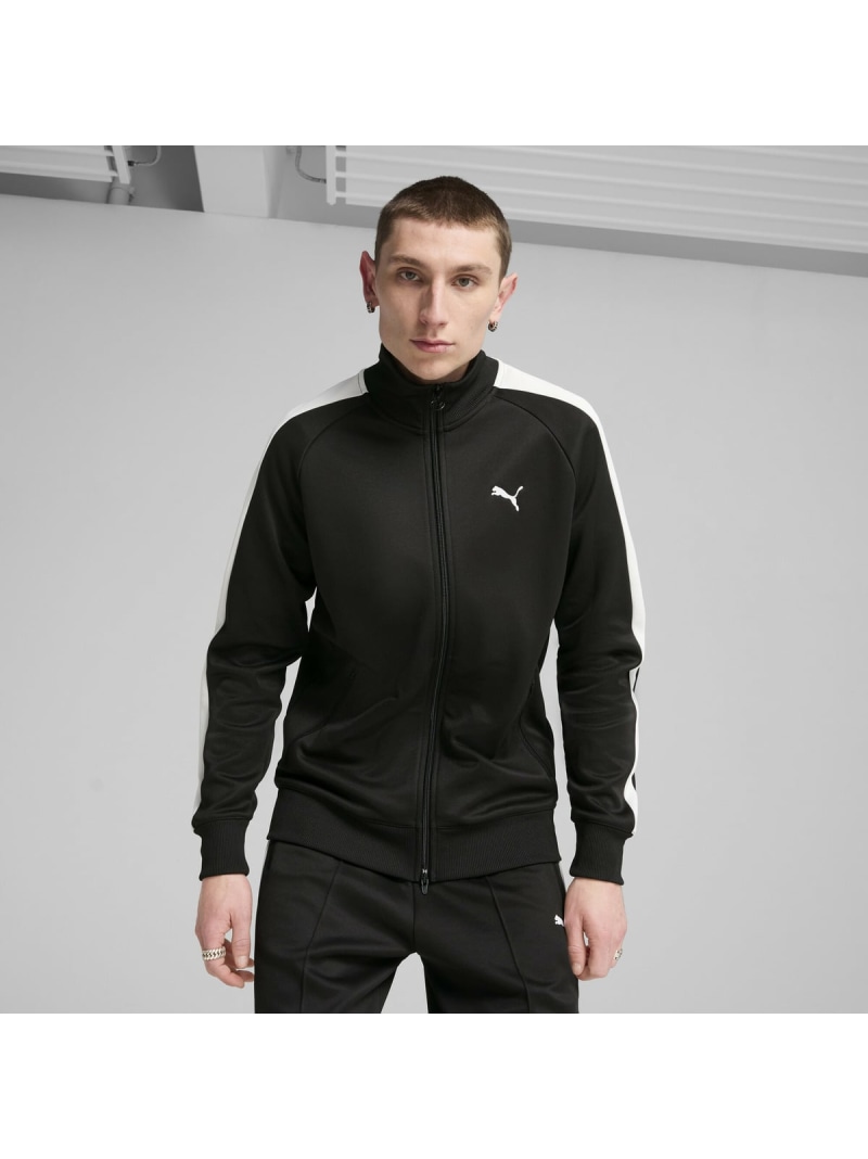PUMA メンズ T7 オールウェイズ オン トラック ジャケット DK T7 ALWAYS ON Track Jacket プーマ ジャケット・アウター その他のジャケット・アウター ブラック【送料無料】｜ Fashion Men