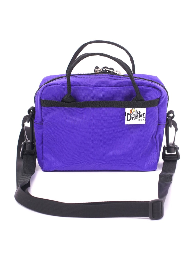 Drifter ドリフター TIFFIN MINI BAG ブルーコムブルー バッグ ショルダーバッグ ブラック【送料無料】