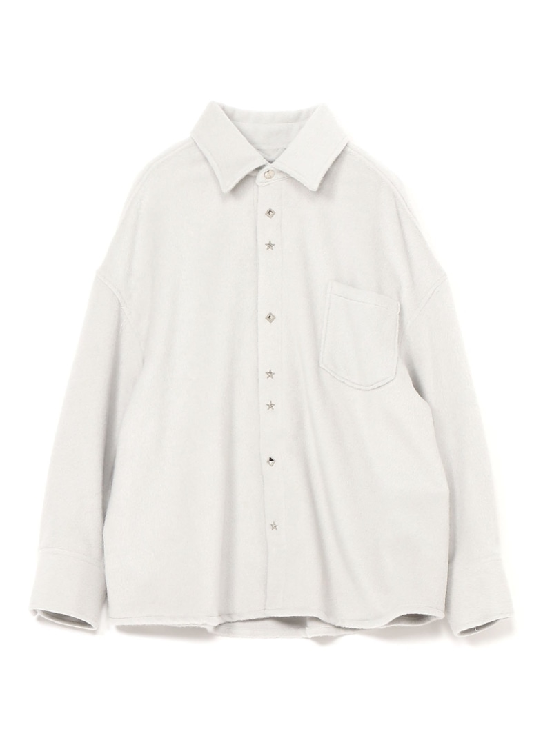 【SALE／30%OFF】DISCOVERED DISCOVERED/(U)SHAGGY SHIRT ディスカバード トップス シャツ・ブラウス グリーン グレー【RBA_E】【送料無料】｜ Fashion Men