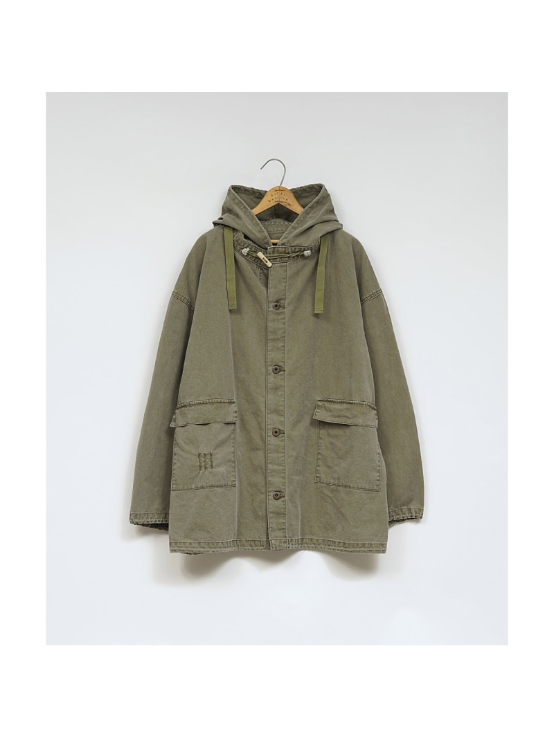 Nigel Cabourn MAN / ガンナージャケット - ピグメント ナイジェル・ケーボン ジャケット・アウター ブルゾン・ジャンパー グリーン グレー ホワイト【送料無料】