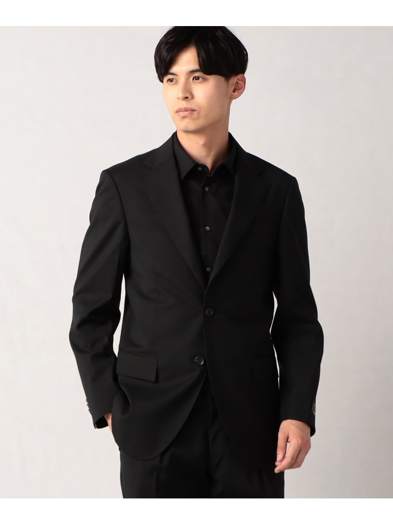 【SALE／40%OFF】COMME CA MEN 【COMME CA MEN】【REDA ACTIV】ウールトロピカル セットアップジャケット コムサメン スーツ・フォーマル スーツジャケット ブラック【RBA_E】【送料無料】