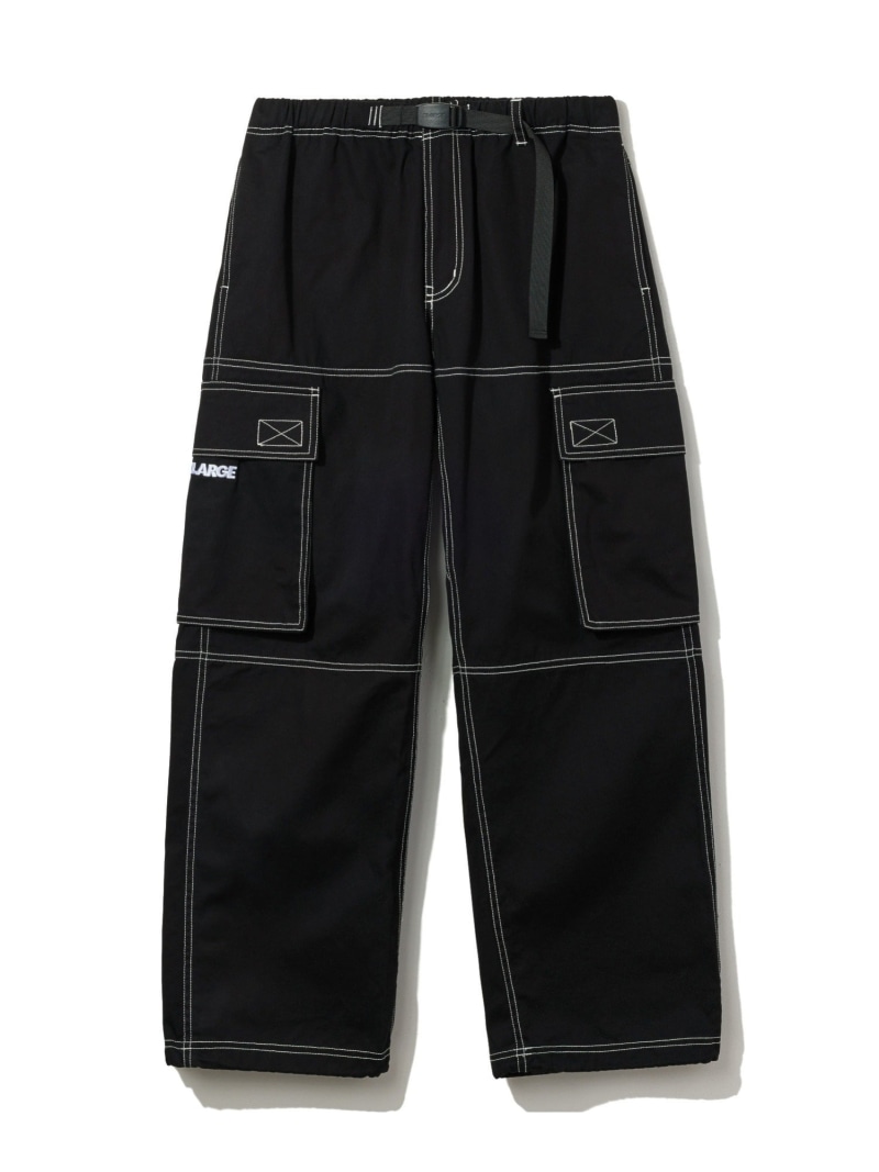 新品 ラッセルノ スキニーカーゴパンツ (5/L) Ⓗ X-LARGE◇カーゴパンツ/M/ポリエステル/BLK/無地/101211031015