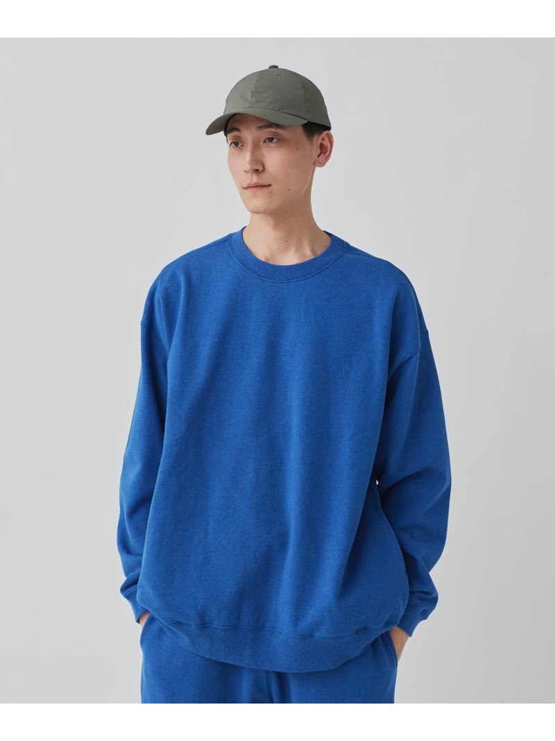 Snow Peak Recycled Cotton Pullover スノーピーク トップス スウェット・トレーナー 青み 薄墨色 黒いこと【貨物輸送無料】