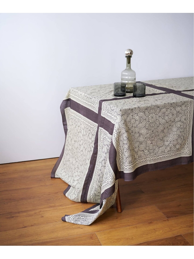 JOURNAL STANDARD FURNITURE 【and fluffy】ETHNO PTN CLOTH 210X140 マルチクロス ジャーナルスタンダードファニチャー インテリア・生活雑貨 その他のインテリア・生活雑貨 グレー【送料無料】 14,489円