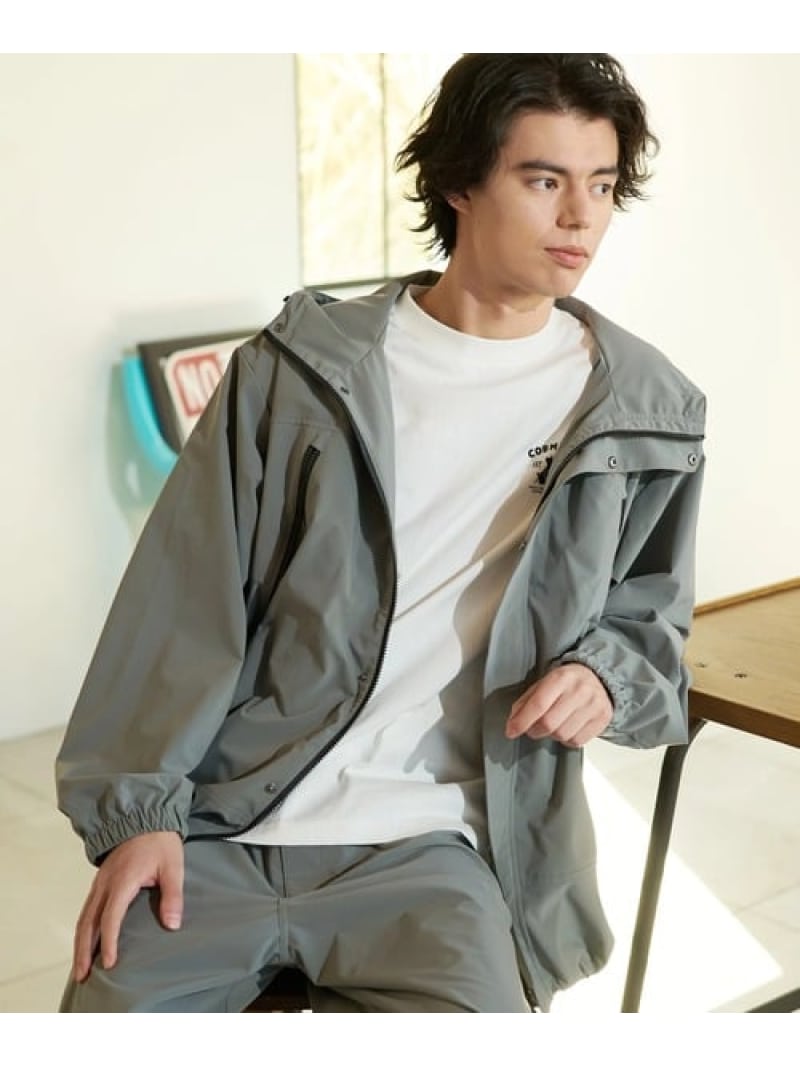【SALE/50%OFF】COBMASTER COBMASTER/コブマスター SOLOTEXフーディジャケット (MENS) ゴースローキャラバン ジャケット・アウター ブルゾン・ジャンパー グレー ブラック【RBA_E】【送料無料】| Fashion Men