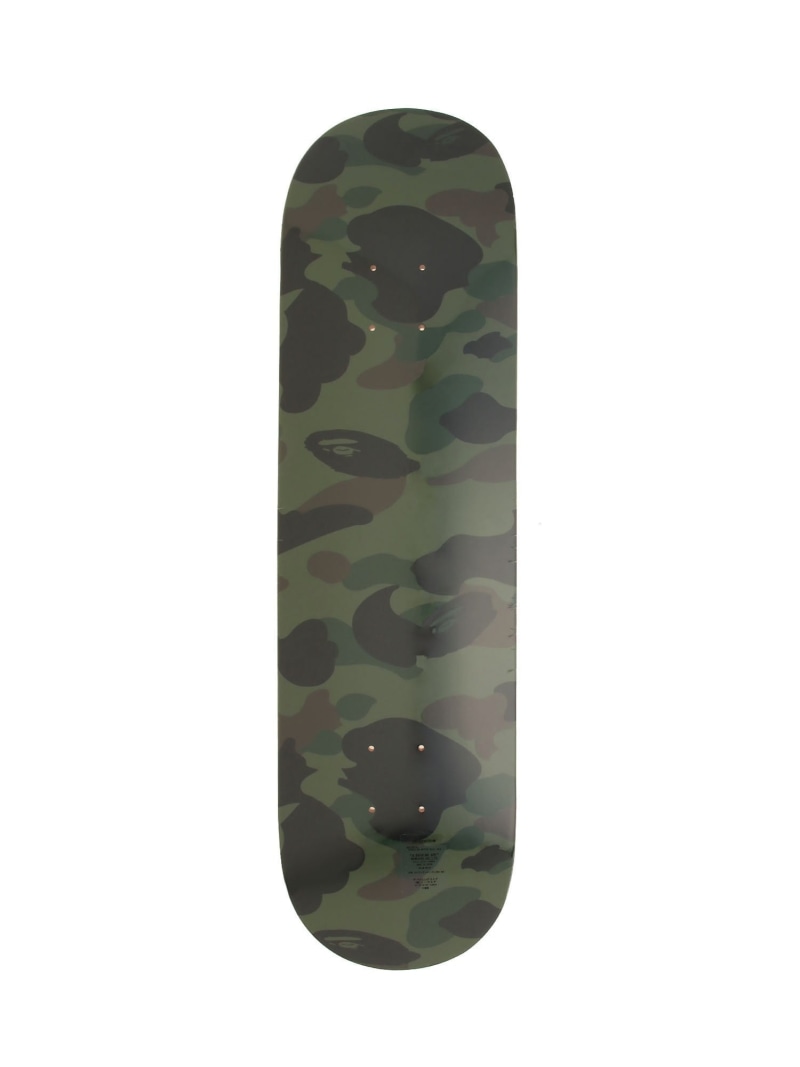 A BATHING APE 1ST CAMO SKATEBOARD ア ベイシング エイプ スポーツ・アウトドア用品 その他のスポーツ・アウトドア用品 イエロー グリーン【送料無料】