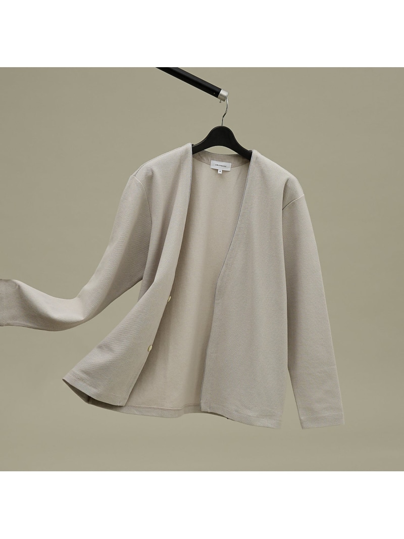 【SALE／30%OFF】ABAHOUSE LASTWORD ラッセルカノコ 2ボタン 比翼 カーディガン アバハウス トップス カーディガン ネイビー カーキグリーン グレー【RBA_E】【送料無料】