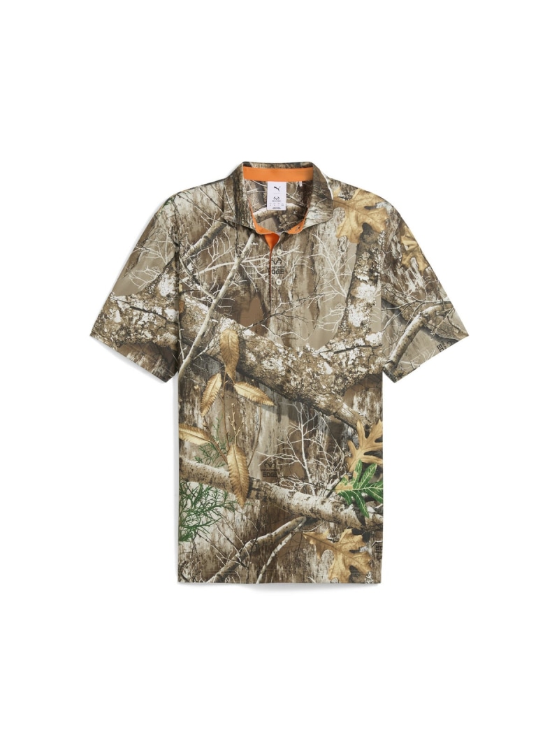 【SALE／30%OFF】PUMA メンズ ゴルフ PUMA x REALTREE カモ 半袖 ポロシャツ PUMA X REALTREE Camo Polo プーマ トップス ポロシャツ【RBA_E】【送料無料】