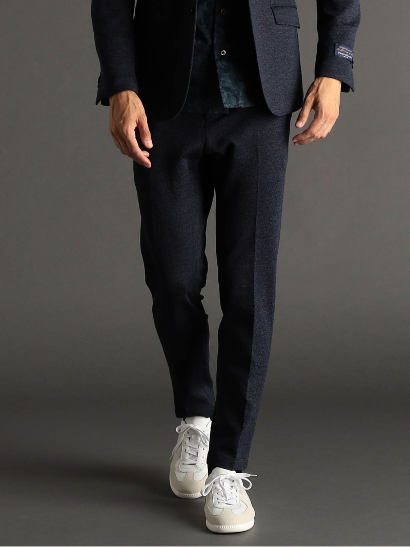 【SALE／40%OFF】MONSIEUR NICOLE ex/tra 【ex/tra】PAULO DE OLIVEIRA ジオメトリックジャージ セットアップパンツ ニコル パンツ その他のパンツ グレー ブルー【RBA_E】【送料無料】