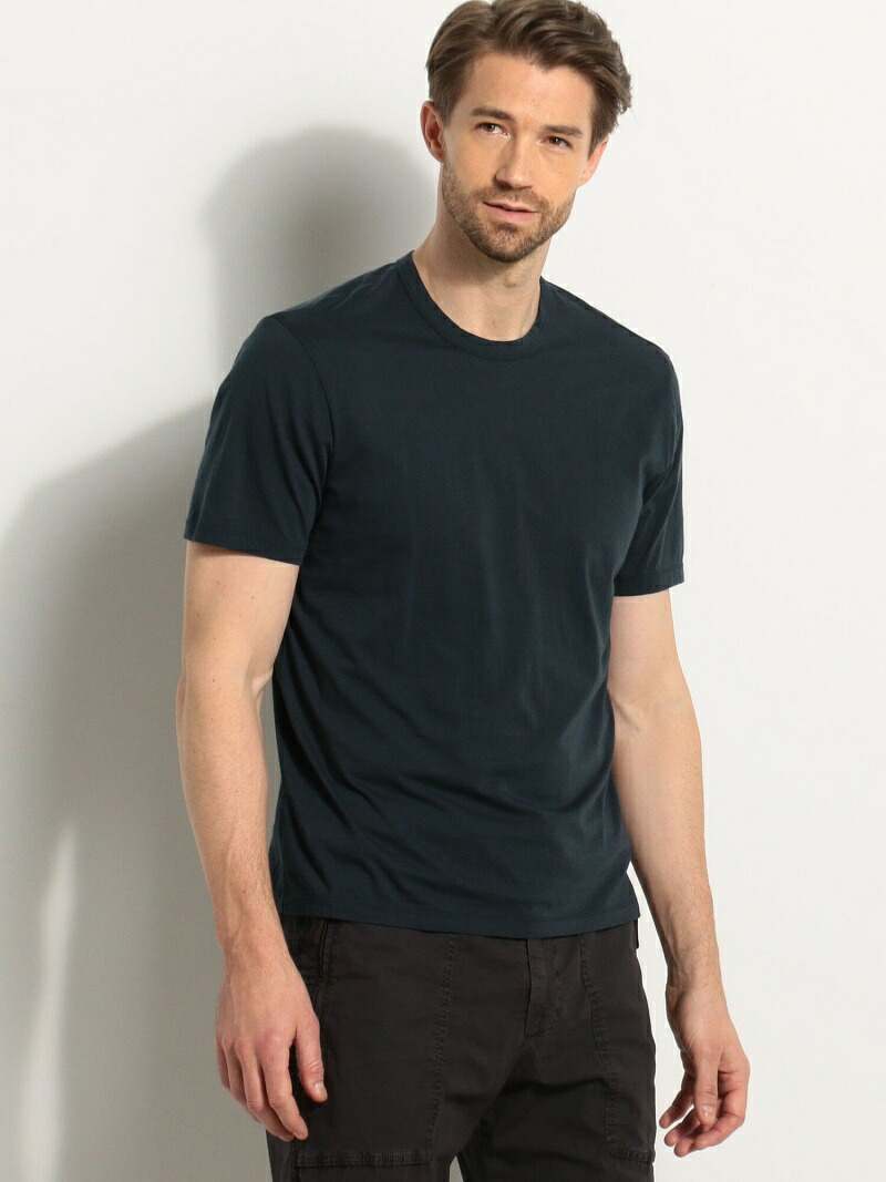 JAMES PERSE リュクス ジャージークルーネックTシャツ MELJ3199 トゥモローランド トップス カットソー・Tシャツ ネイビー【送料無料】