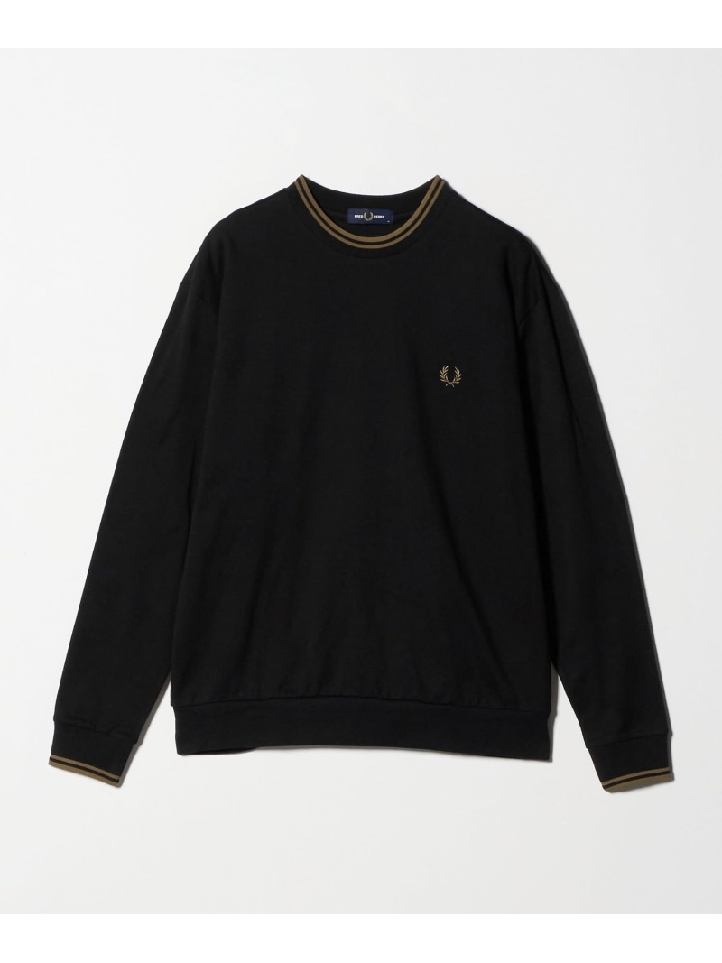 【SALE／30%OFF】BEAUTY\u0026YOUTH UNITED ARROWS 【別注】＜FRED PERRY＞ツインティップ ロング捩り プルオーバー ユナイテッドアローズ 逃げ道 トップス カットソー・プルオーバー 青色 ブドウ酒赤いこと 黒いこと【RBA_E】【貨物輸送無料】