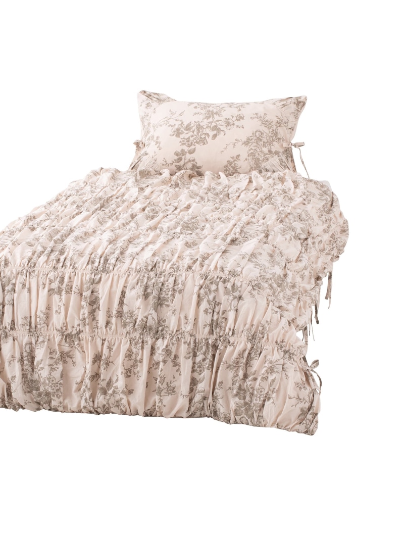 ❤新品 フランフラン WARMY リボン 掛け布団カバー【ダブルサイズ】ピンク❤ WARMY ホワモコ リボン 掛け布団カバー ダブル ピンク