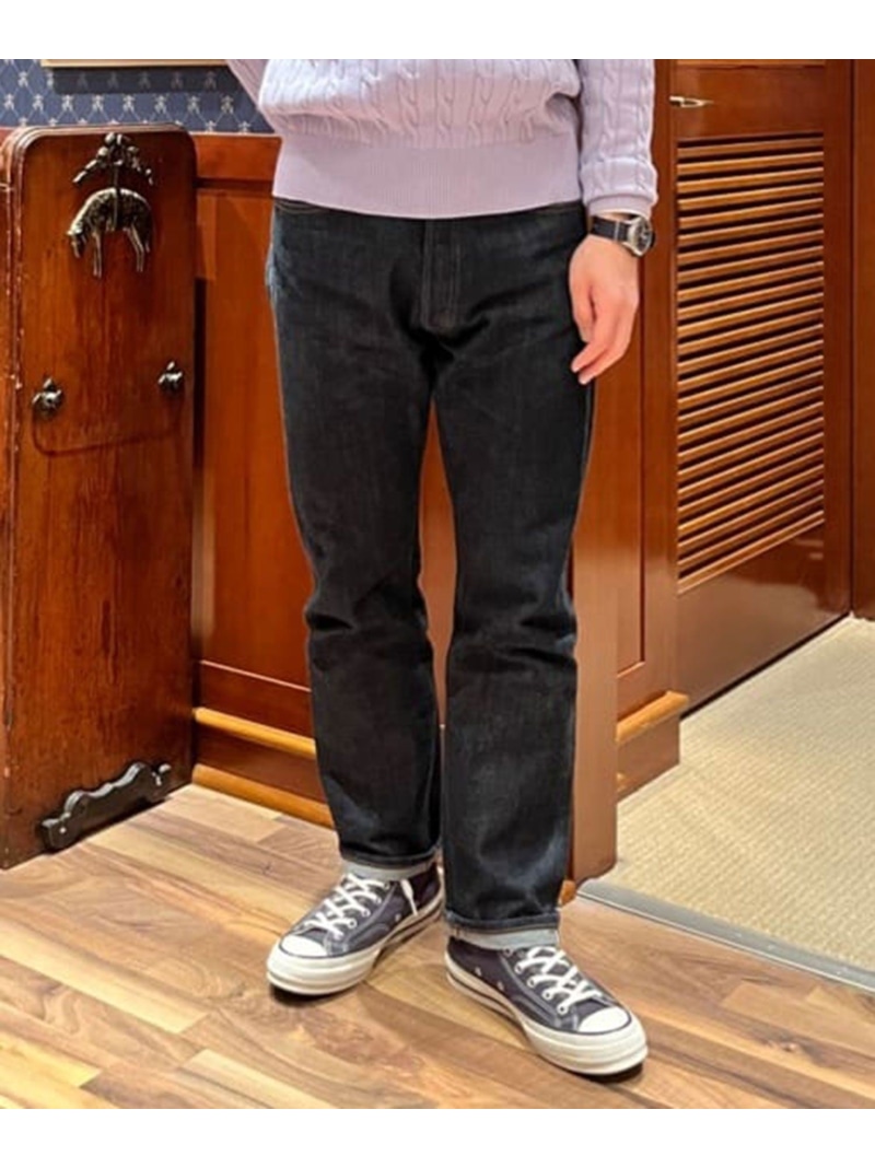 BROOKS BROTHERS リジットデニム ファイブポケットパンツ ブルックス ブラザーズ パンツ ジーンズ・デニムパンツ ブルー【送料無料】