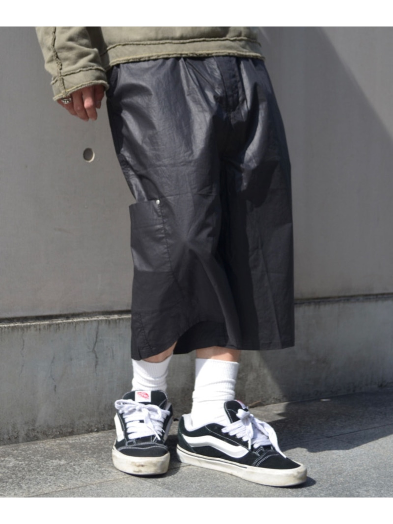 BEAVER B omnivore/ビーオムニボー PAPER SHORTS ビーバー ズボン下 余分の物のズボン下 黒いこと【貨物輸送無料】