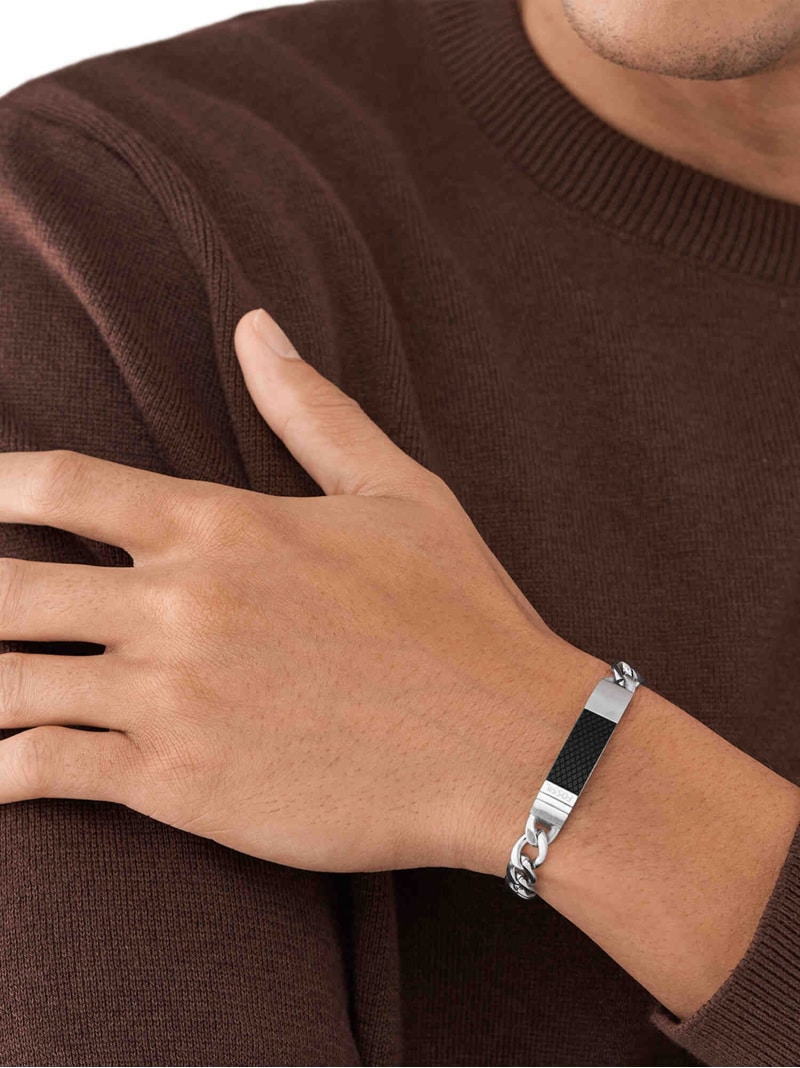 FOSSIL フォッシル アクセサリー メンズ ブレスレット JF04411040 フォッシル アクセサリー・腕時計 ブレスレット・バングル シルバー【送料無料】