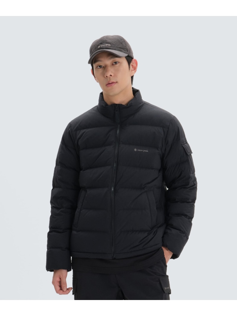 Snow Peak Stand neck lightweight down jacket スノーピーク ジャケット・アウター ダウンジャケット・ダウンベスト グレー ブラック カーキグリーン【送料無料】 17,325円