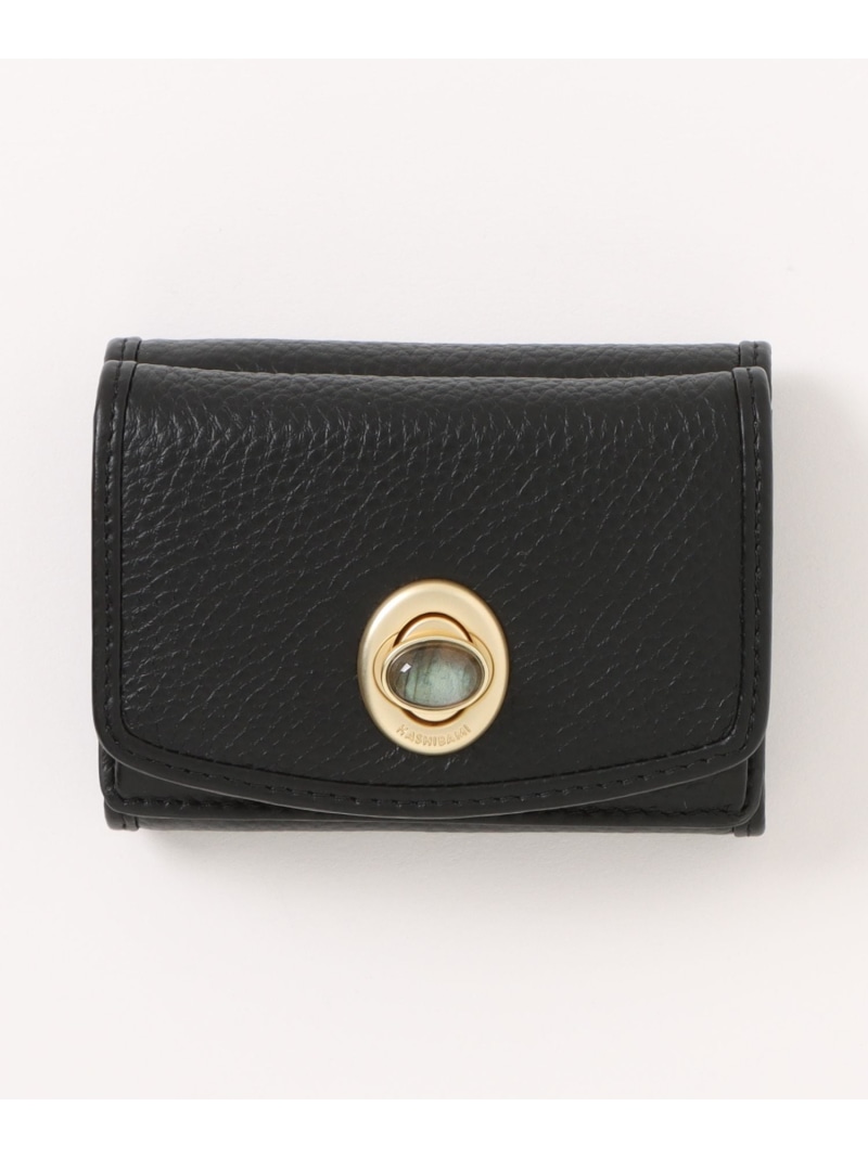 【SALE／9%OFF】Hashibami HASHIBAMI/≪押さえる 別注色つやあり≫ 天然石ミニウォレット 差し上げ物 セットアップ七つ 紙入れ・合切袋・入れもの 紙入れ 黒いこと 米国海軍 サクラ色 薄墨色 ゴールド 黄色【RBA_E】【貨物輸送無料】
