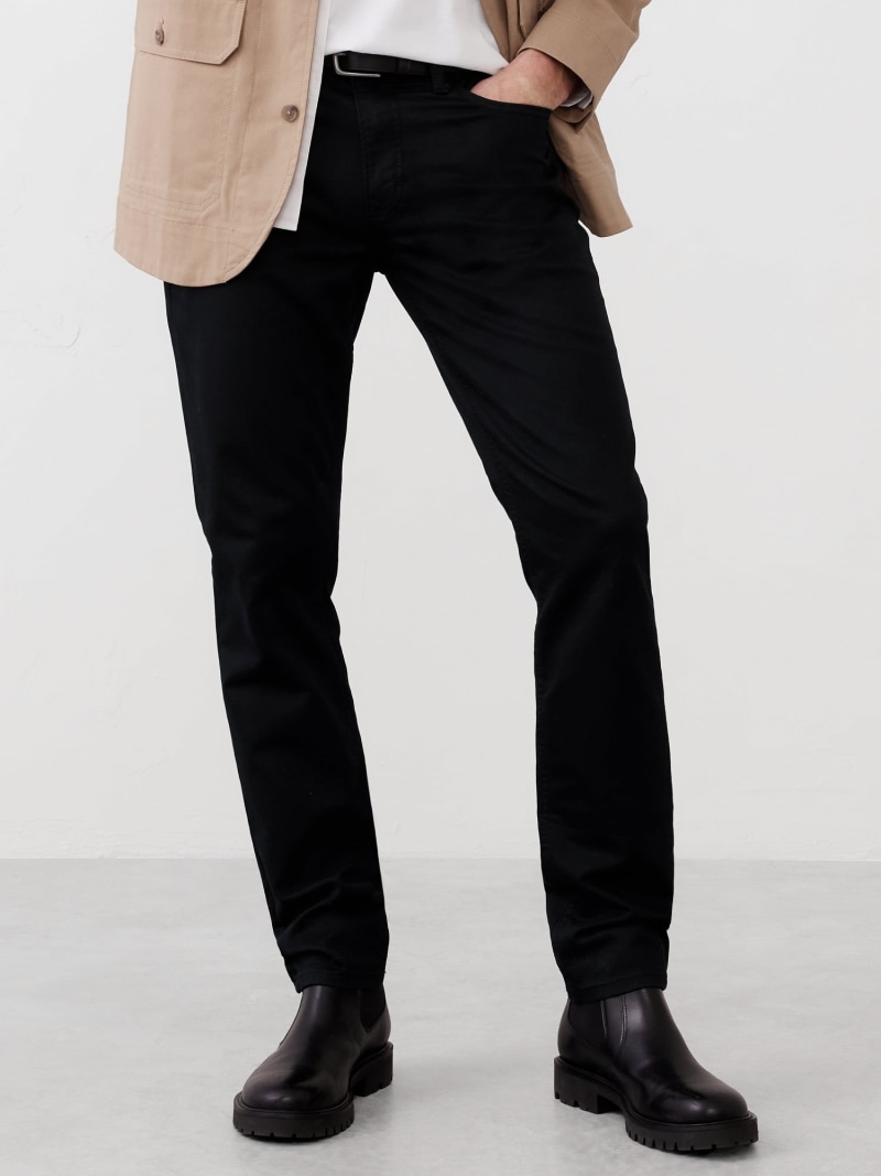 BANANA REPUBLIC FACTORY STORE (M)スリムトラベルパンツ バナナ・リパブリック ファクトリーストアー パンツ ジーンズ・デニムパンツ ブラック カーキグリーン ネイビー【送料無料】| Fashion Men