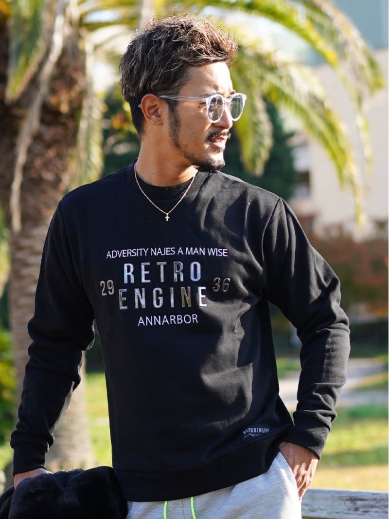 楽天市場】Retro Engine Retro Engine/(M)BACK PARIS SW PULL アダムス