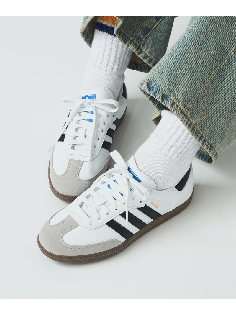 【SALE／1%OFF】adidas adidas/SAMBA OG adidas Originals サンバOG アディダスオリジナルス スニーカー カセットチャート シューズ・靴 スニーカー ブラック ホワイト ネイビー【RBA_E】【先行予約】*【送料無料】