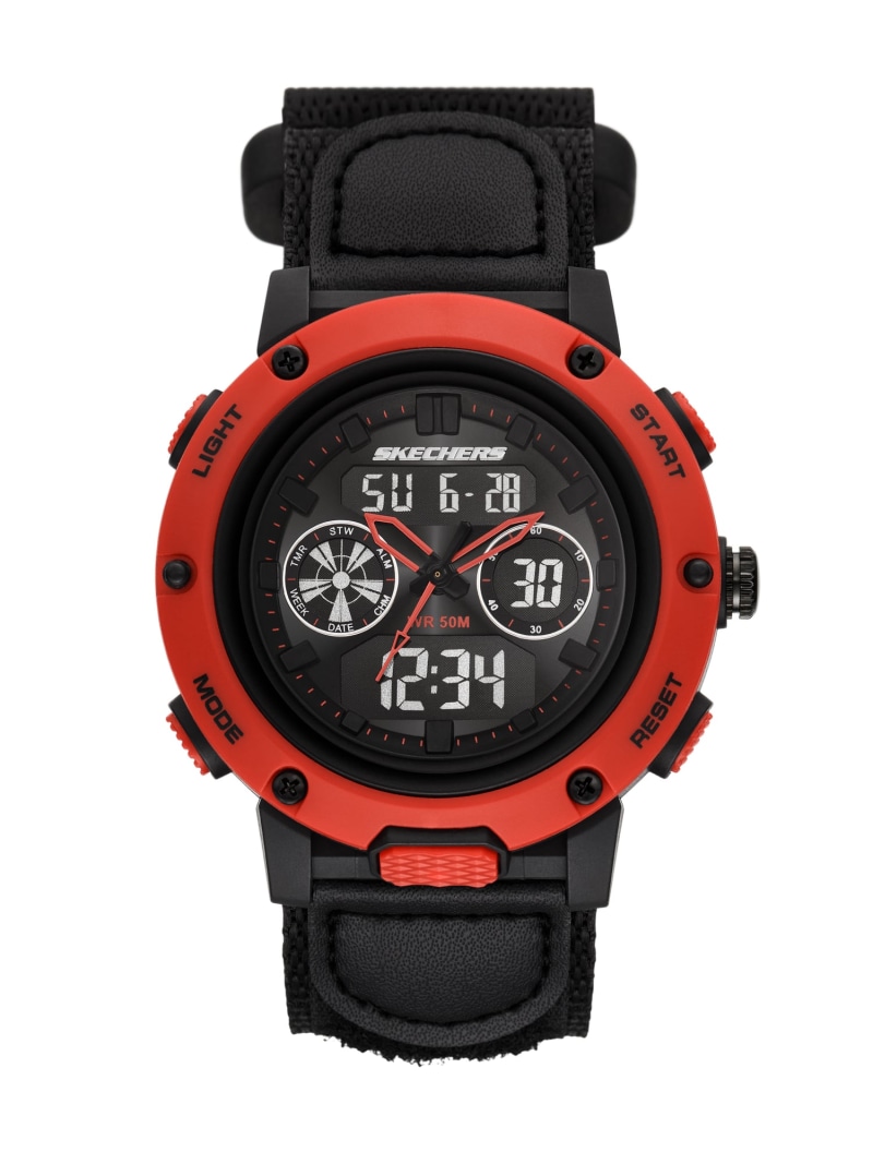 SKECHERS スケッチャーズ 腕時計 メンズ アナデジ ナイロン SR1201 ウォッチステーションインターナショナル アクセサリー・腕時計 腕時計【送料無料】