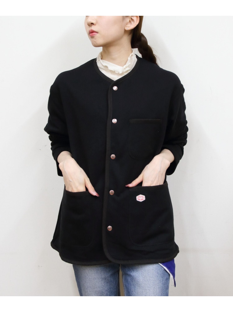 【SALE／20%OFF】Vincent et Mireille Vincent et Mireille/(U)VINCENT ET MIREILLE FRENCH TERRY CARDIGAN ステップス トップス ジレー 米国海軍 ベージュ 黒いこと【RBA_E】【此れから取って置く】*【貨物輸送無料】 トップス-カーディガン-メンズファッション