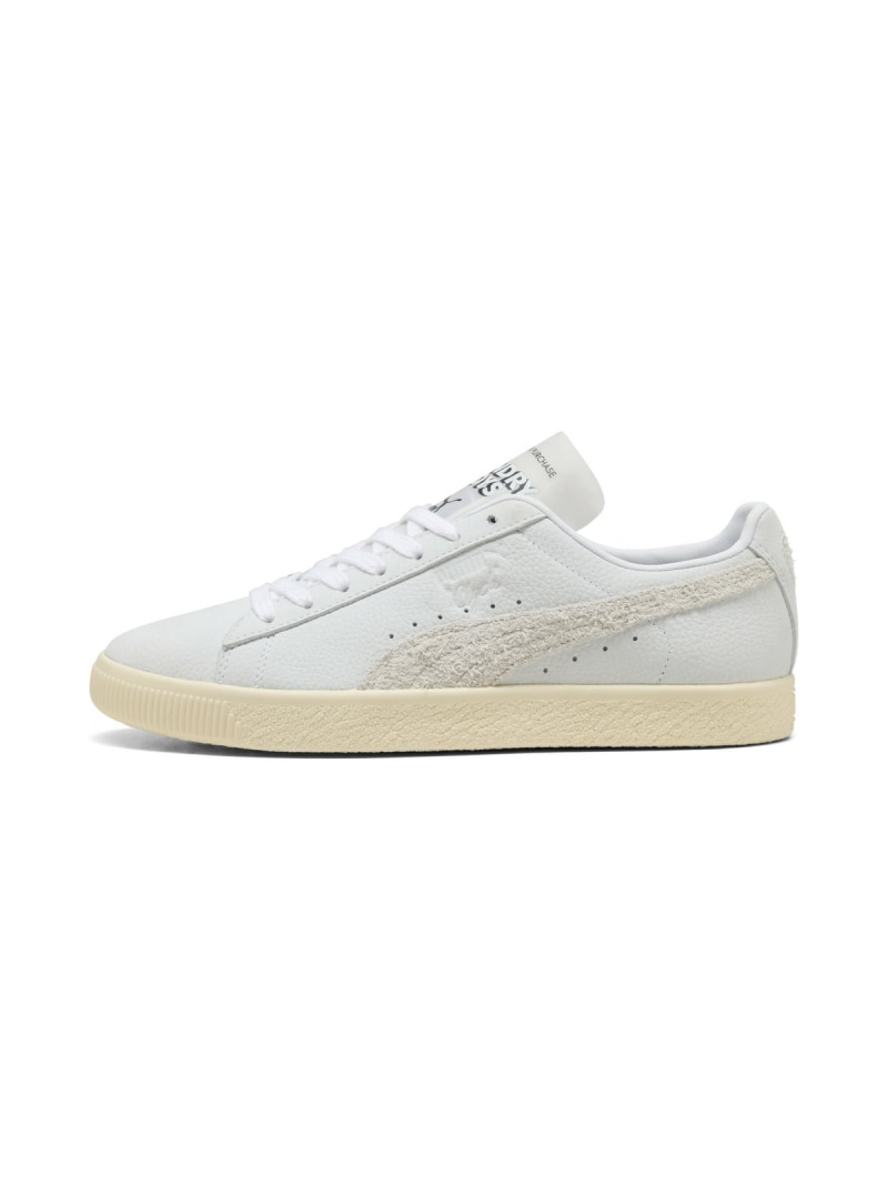 【SALE／30%OFF】PUMA ユニセックス クライド ランドリー ボーイズ II スニーカー プーマ シューズ・靴 スニーカー ホワイト【RBA_E】【送料無料】画像