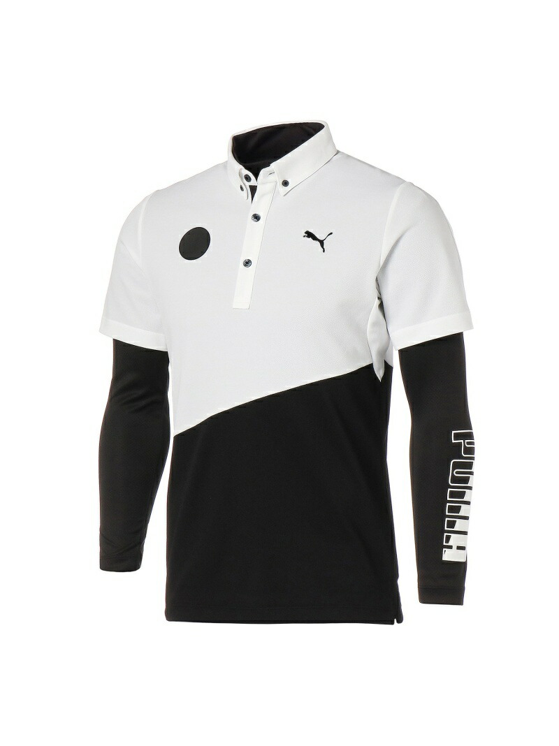 超歓迎 Puma ゴルフ インナーセット 半袖 ポロシャツ プーマ カットソー ポロシャツ ブラック Rakuten Fashion Men 肌触りがいい Skylines Ae