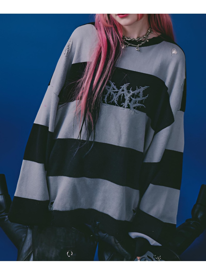 楽天市場】環やね × GALFY コラボ・ニットカーディガン BLACK