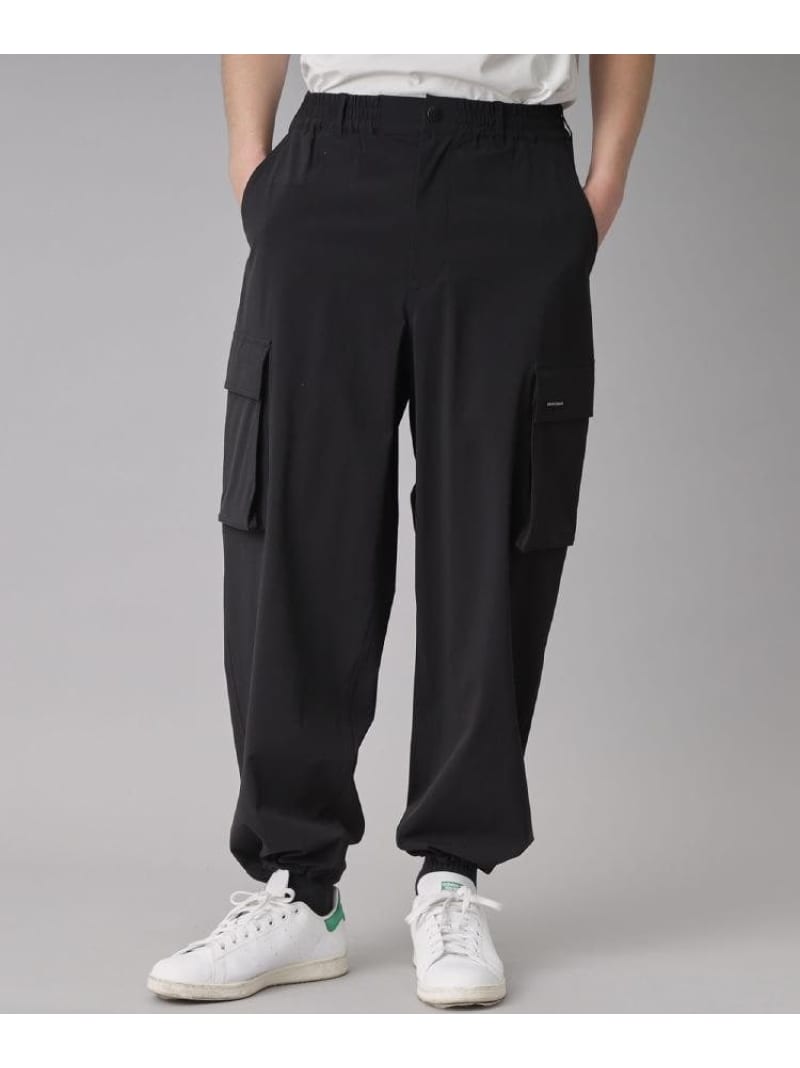 【SALE／37%OFF】DRESSTERIOR 【セットアップ可】2WAYストレッチ ワイドカーゴパンツ ドレステリア パンツ その他のパンツ ベージュ ブラック【RBA_E】【送料無料】｜ Fashion Men